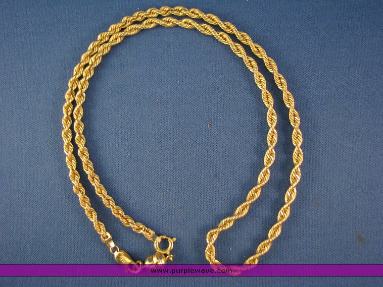 image for item 3165 14K gold chain