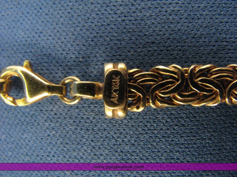 image for item 3216 (2) 14K gold necklaces