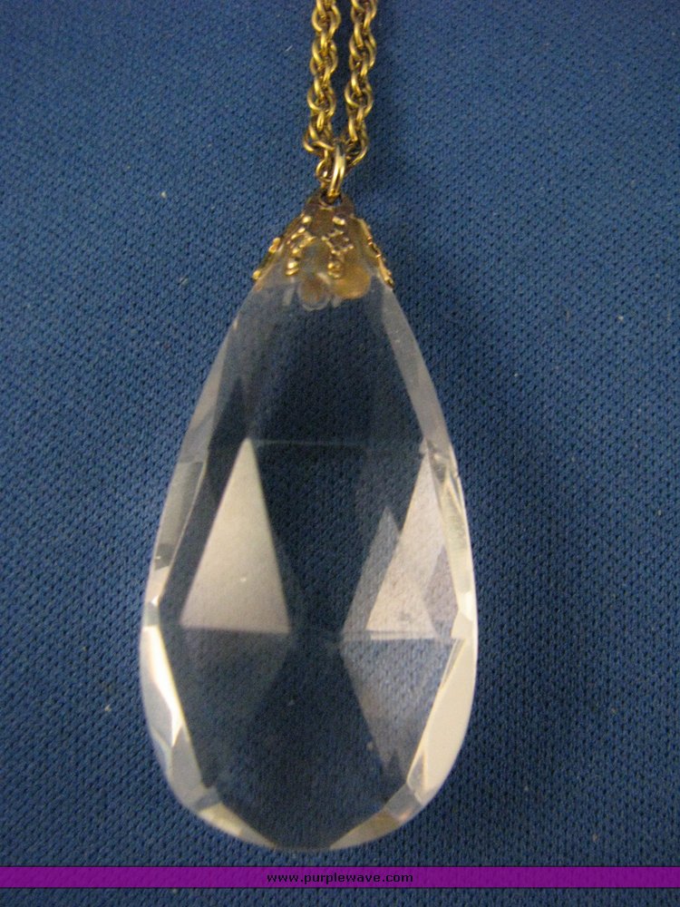 image for item 3221 (3) .925 gold tone silver necklaces