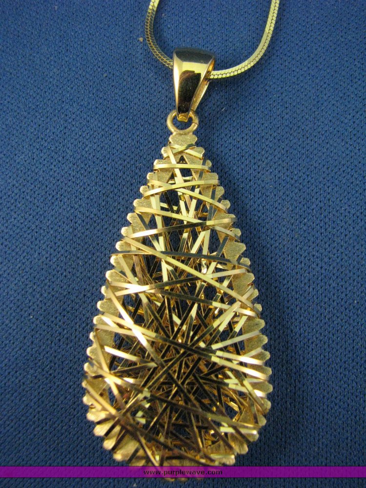 image for item 3221 (3) .925 gold tone silver necklaces