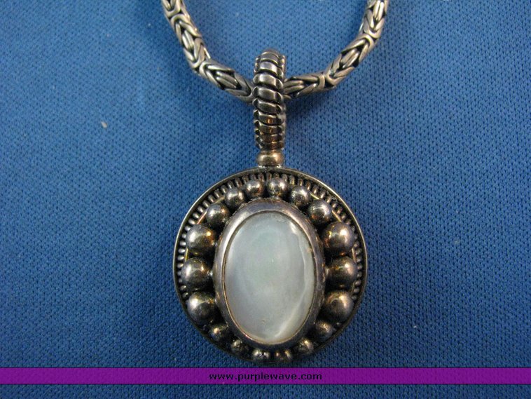 image for item 3232 (3) .925 silver necklaces