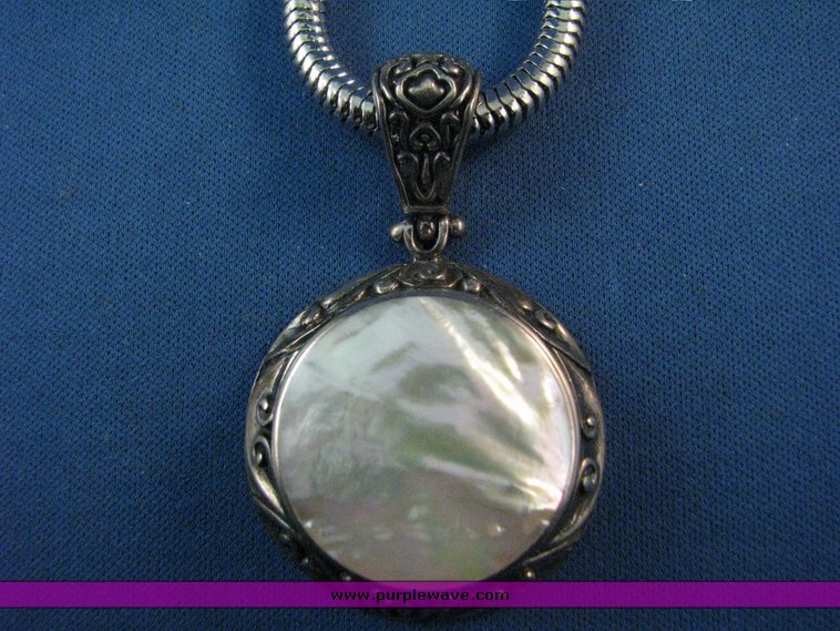 image for item 3232 (3) .925 silver necklaces