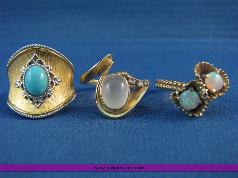 image for item 3258 (3) 14K gold rings