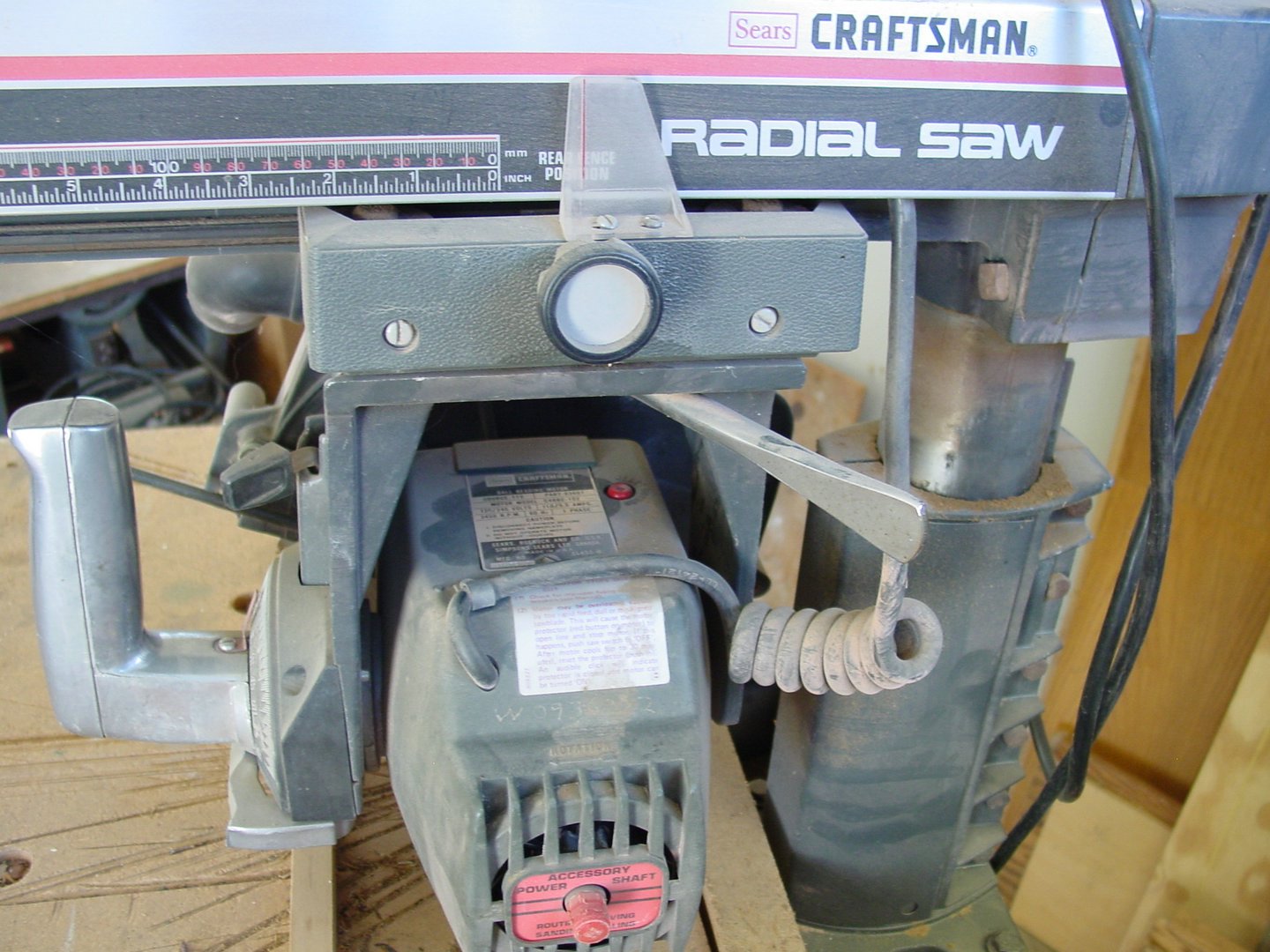 image for item 5005 Sears 10" radial arm saw
