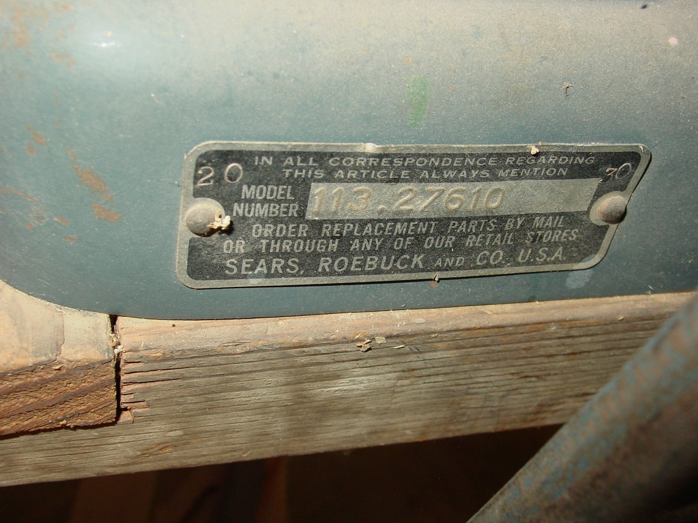 image for item 5006 Sears 10" table saw