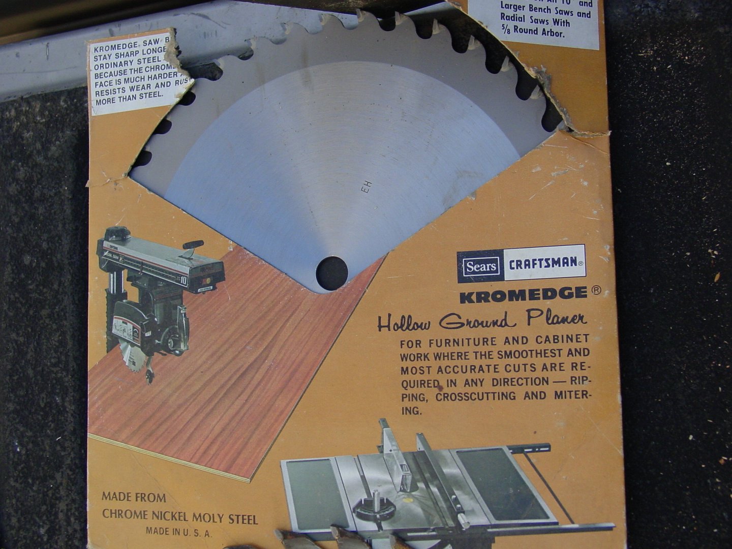 image for item 5007 Eight saw blades