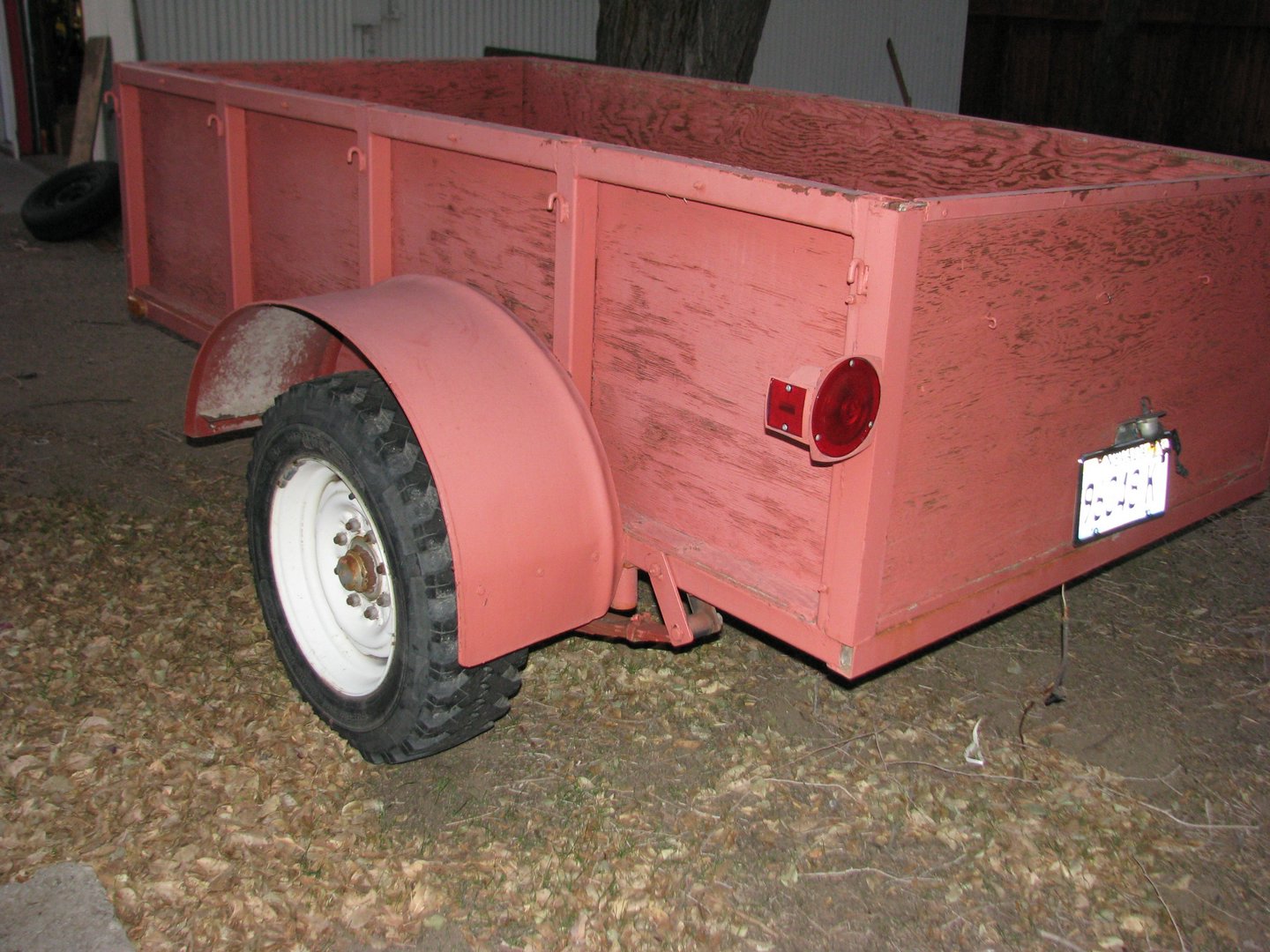 image for item 5050 Single axle trailer