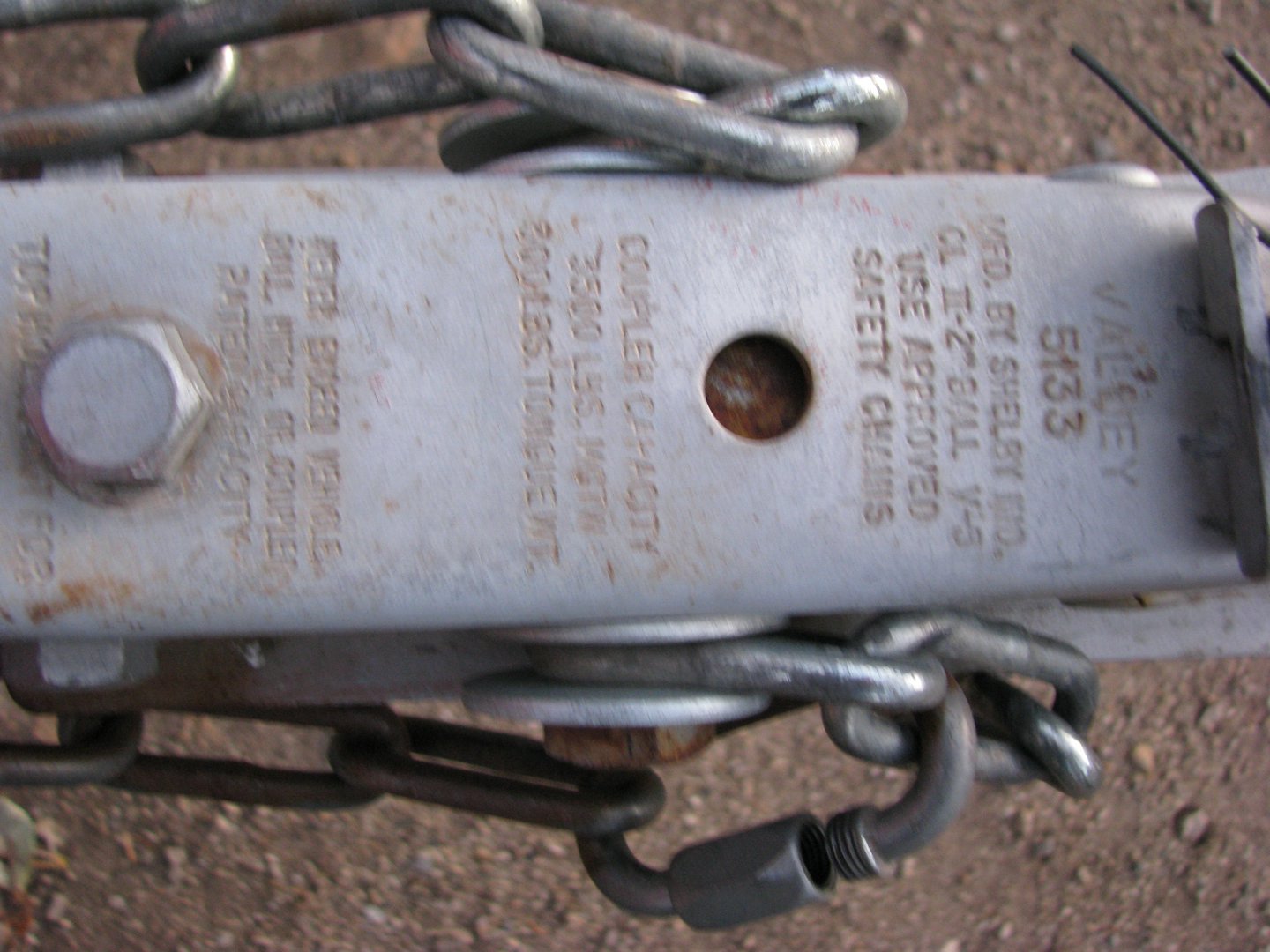 image for item 5050 Single axle trailer