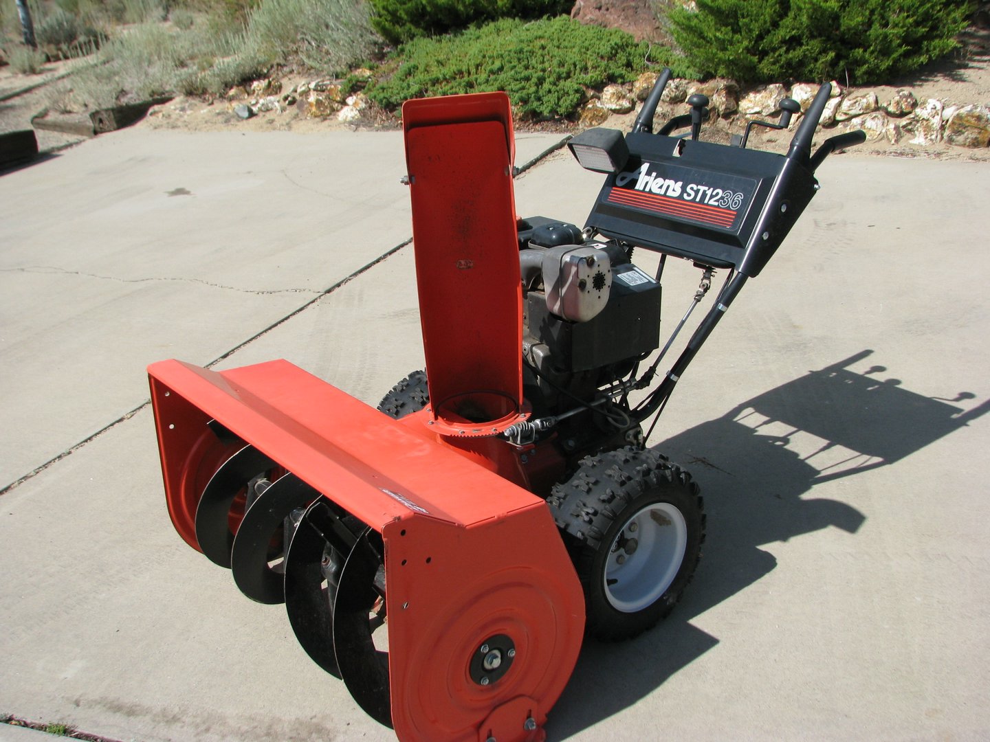 Ariens ST1236 36" snow thrower in Carson City, NV Item 5051 sold