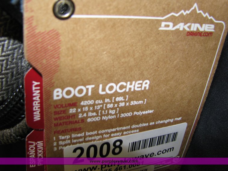 image for item 2008 Dakine boot bag and (2) goggle bags