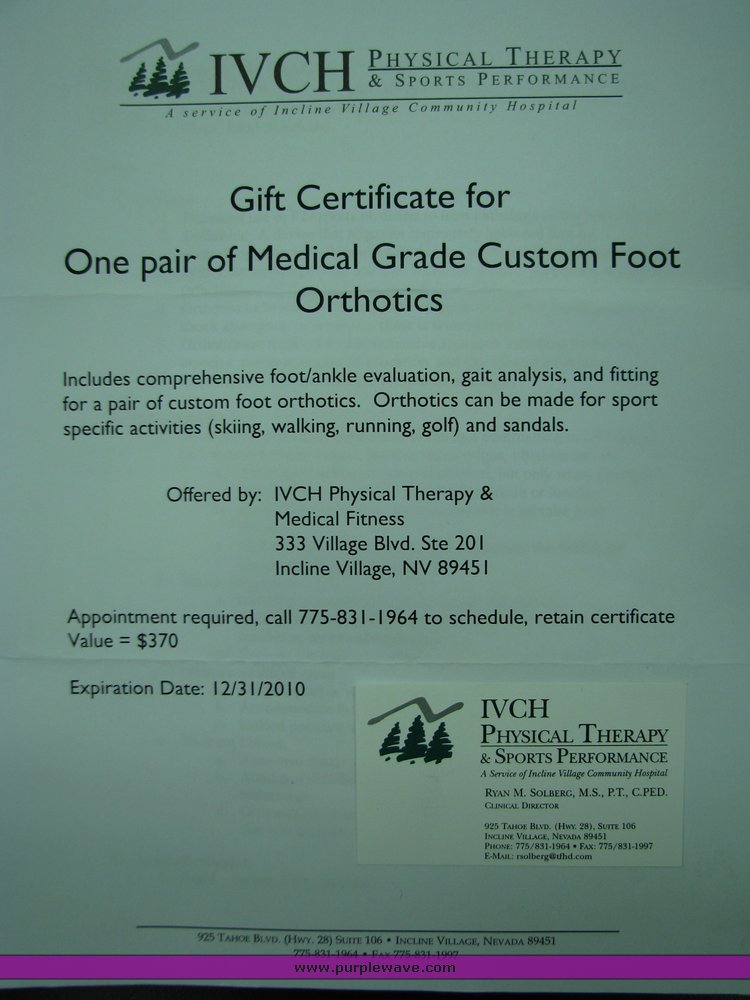 image for item 2024 Medical grade custom foot orthotics