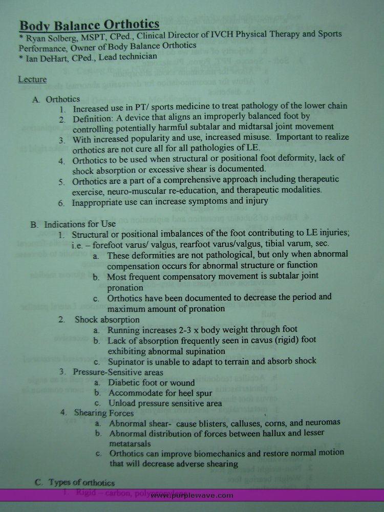image for item 2024 Medical grade custom foot orthotics