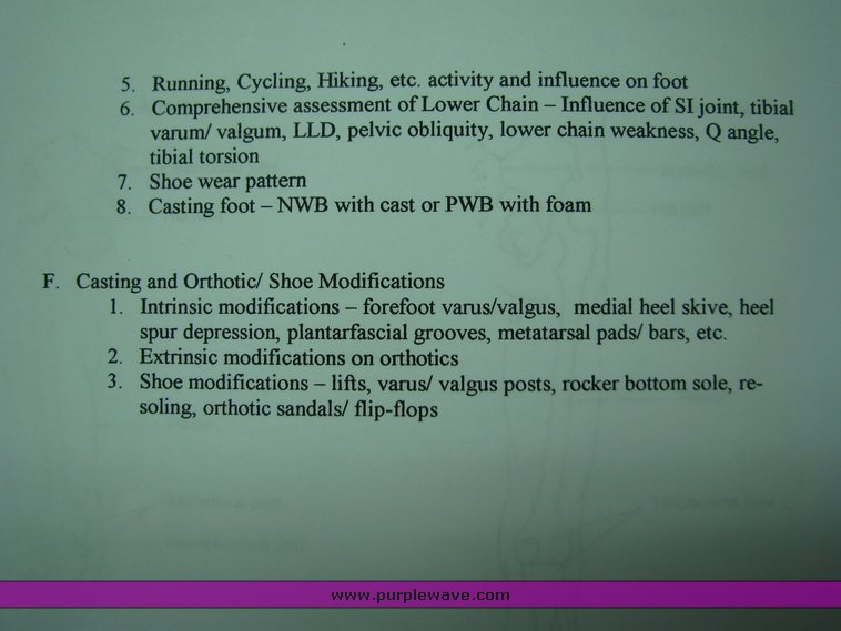image for item 2024 Medical grade custom foot orthotics