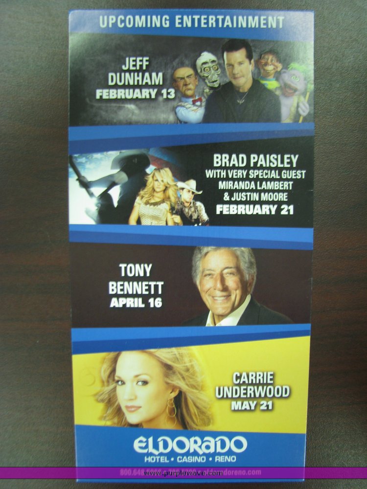 image for item 2029 Dinner and Show Package for 2