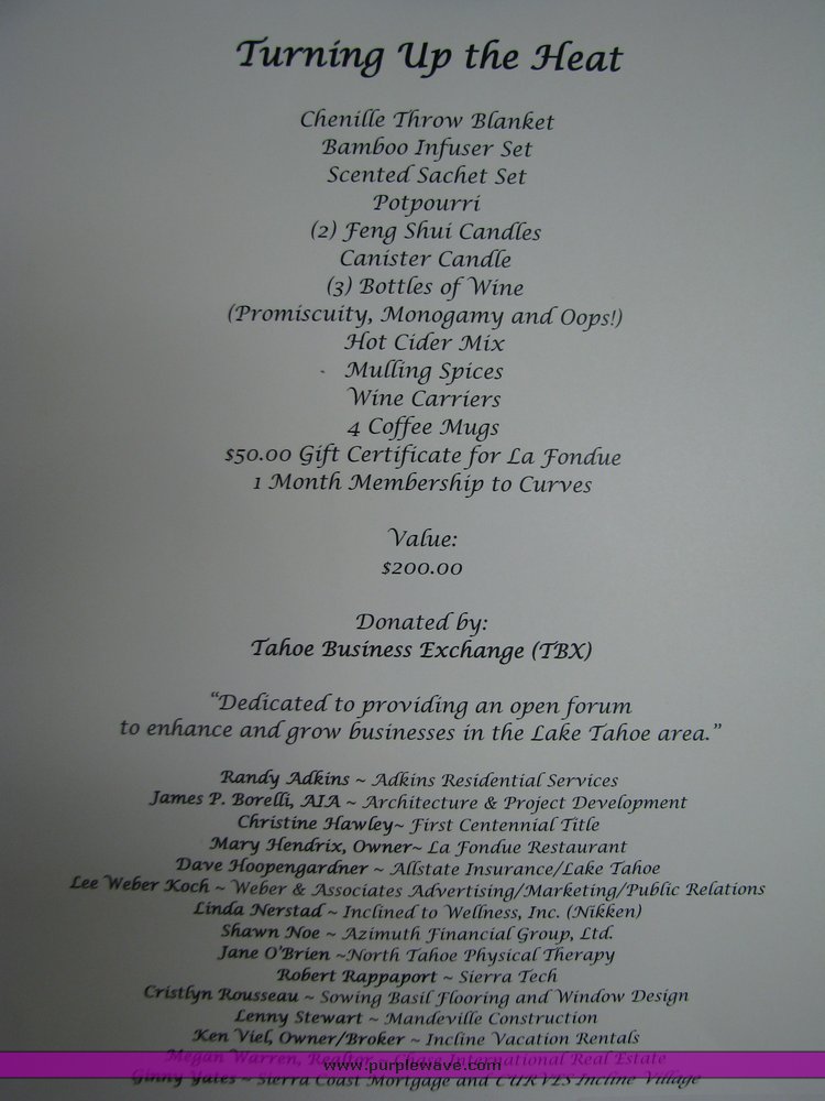 image for item 2033 Turn Up the Heat Basket