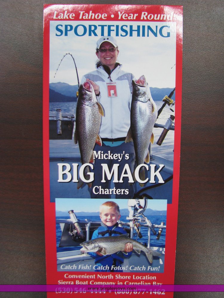 image for item 2049 Sport fishing charter on Lake Tahoe