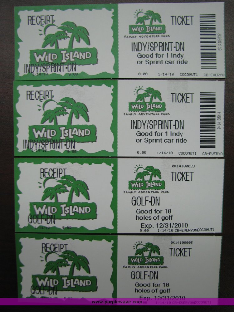 image for item 2058 Wild Island Adventure Park