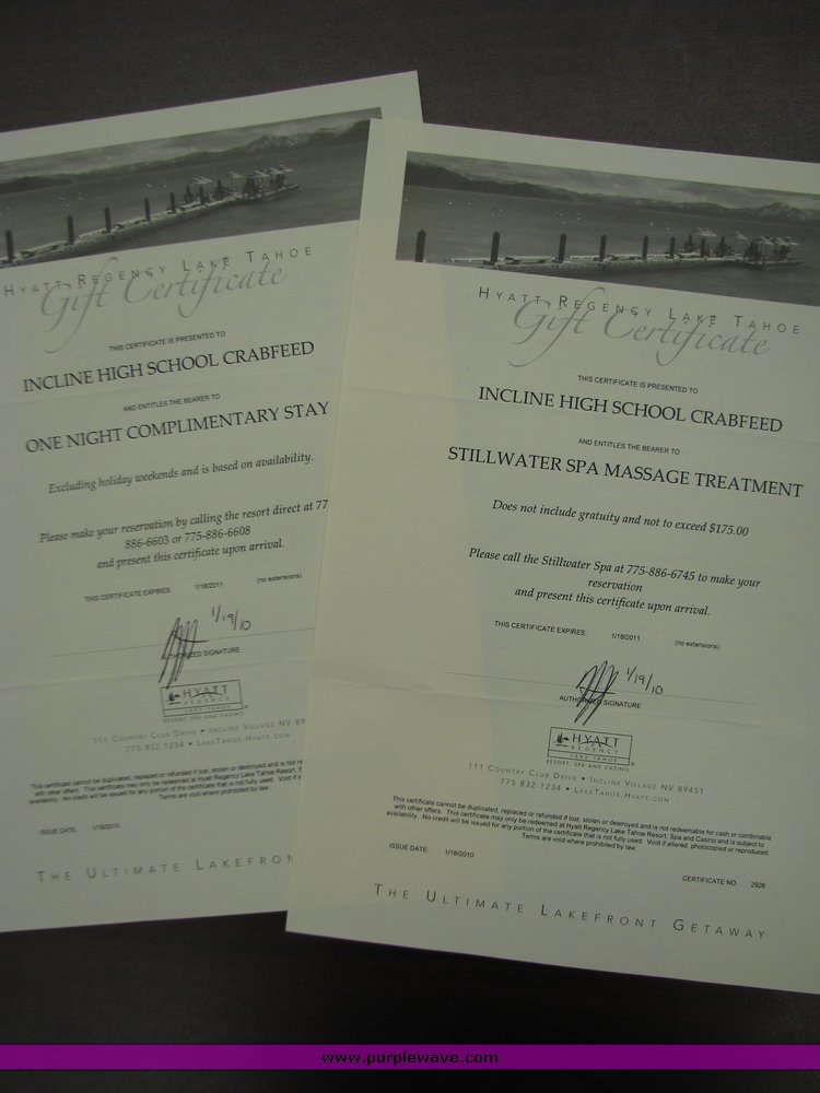 image for item 2102 Hyatt Regency Lake Tahoe