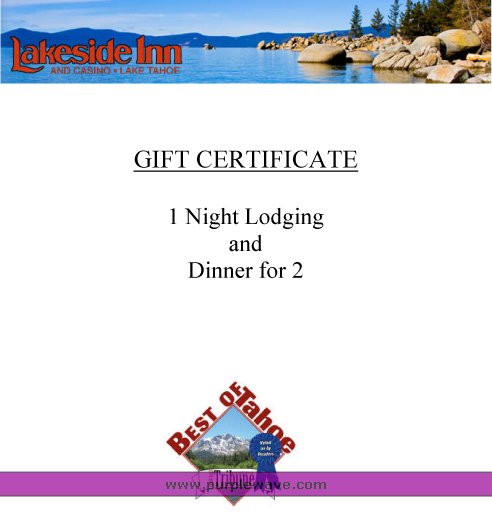 image for item 2009 1 Night Lodging