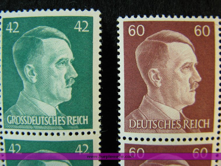 image for item 2185 Adolph Hitler postage stamps