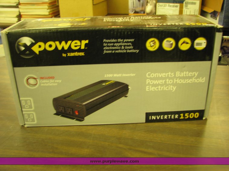 image for item 5024 Xantrex 1500 Watt Power Inverter