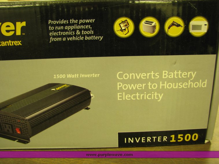 image for item 5024 Xantrex 1500 Watt Power Inverter