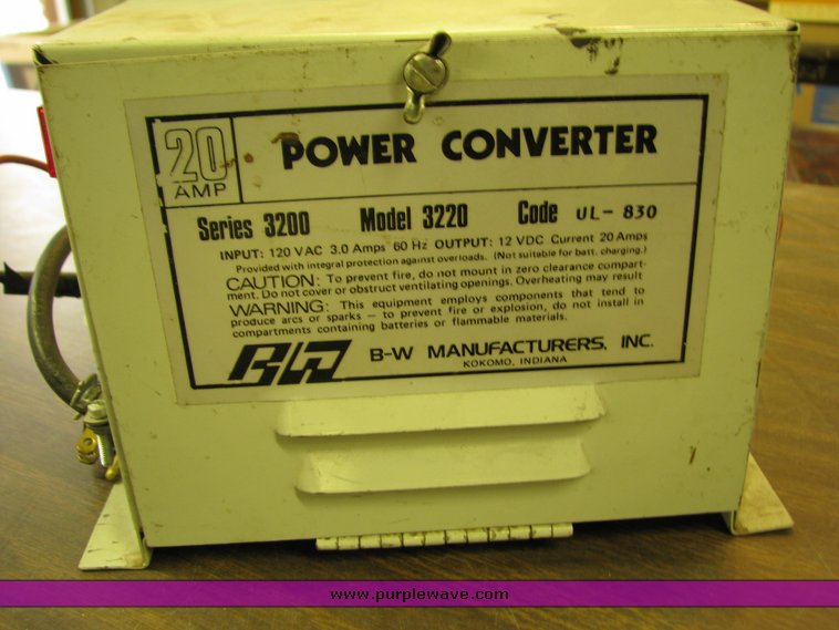 image for item 5025 20 AMP Power Converter