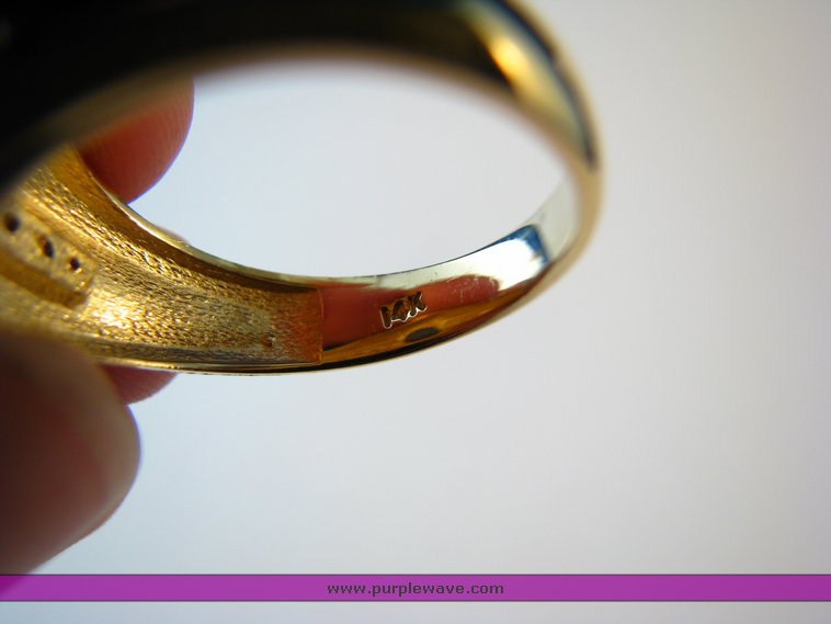 image for item 5048 Men's 14K yellow gold ring