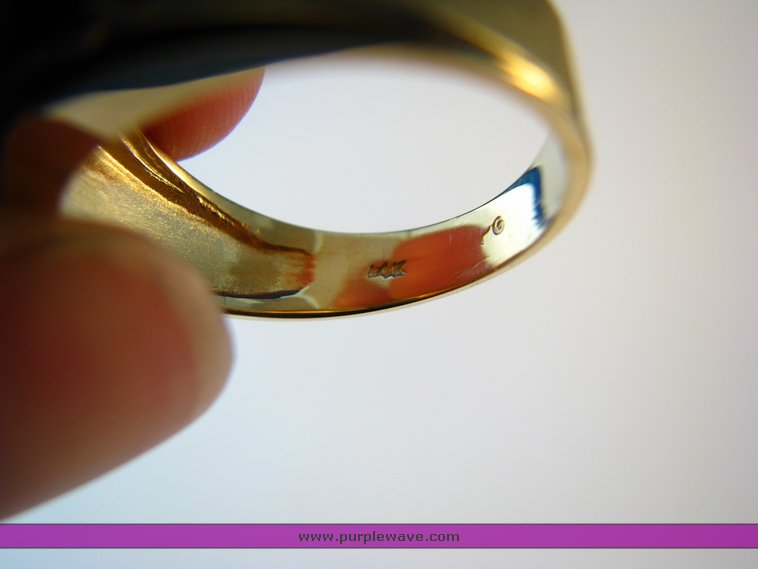 image for item 5049 Men's 14K yellow gold ring