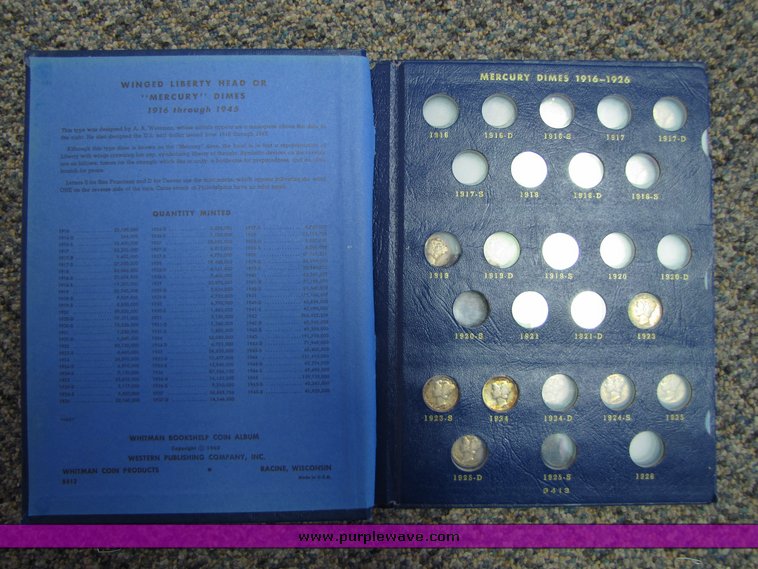 image for item 5410 - Roosevelt Dime Collection, 1946-