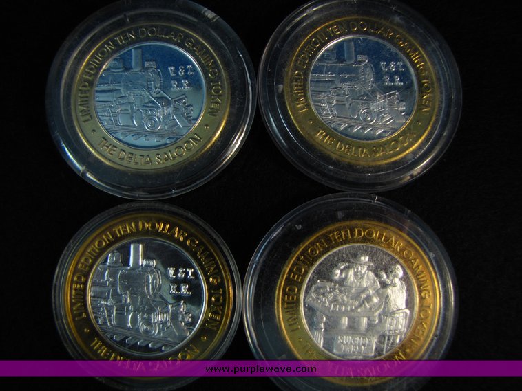 image for item 5415 (4) $10 Gaming Tokens