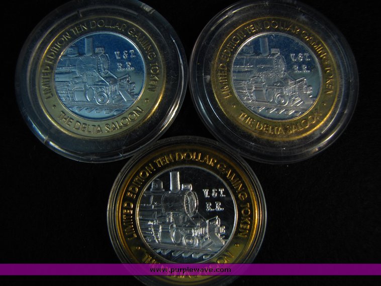 image for item 5415 (4) $10 Gaming Tokens