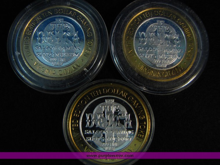 image for item 5415 (4) $10 Gaming Tokens