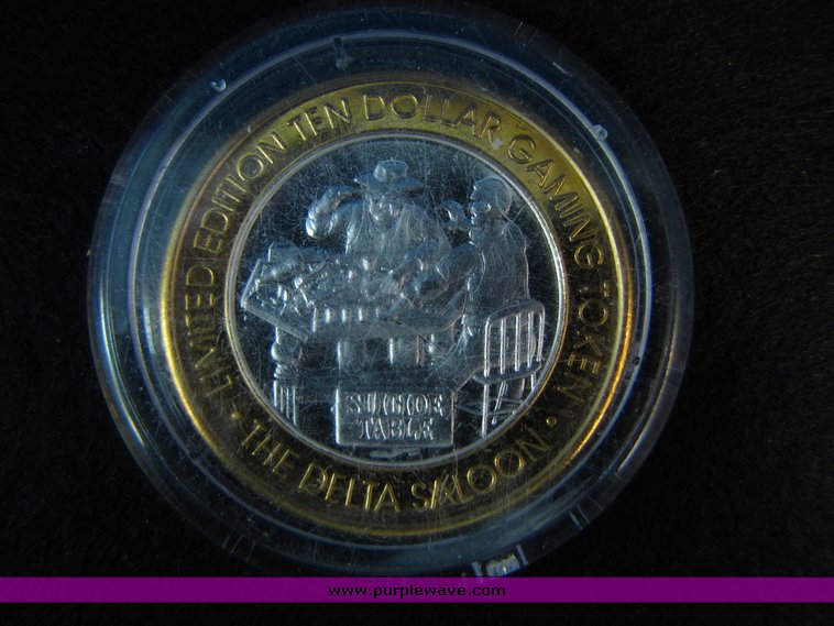 image for item 5415 (4) $10 Gaming Tokens