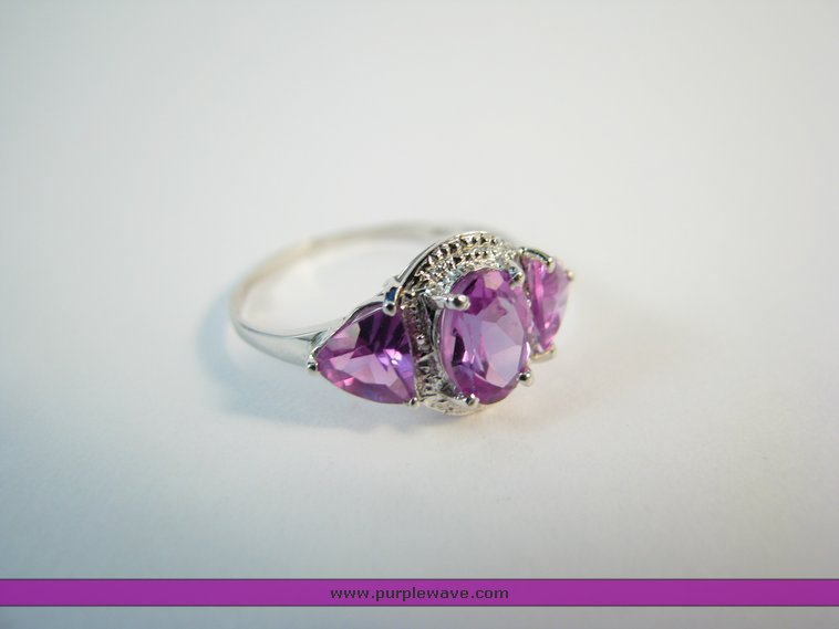 image for item 7010 10K white gold ring