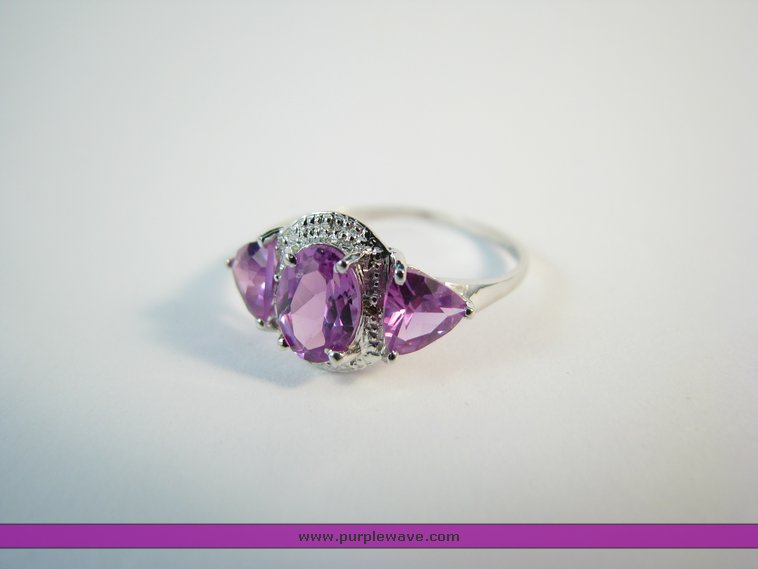 image for item 7010 10K white gold ring