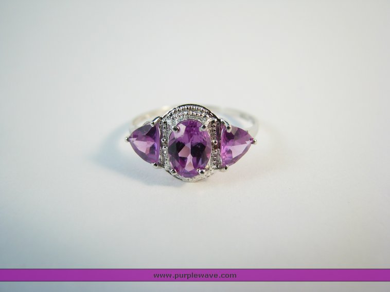 image for item 7010 10K white gold ring