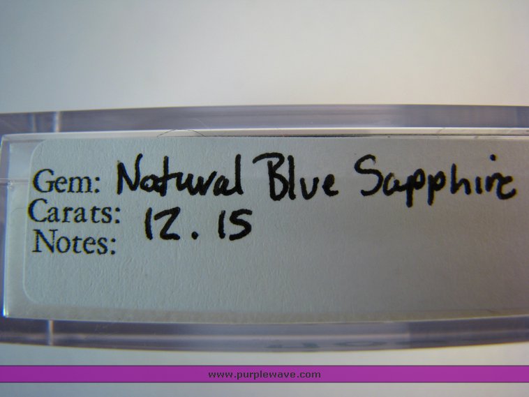 image for item 7046 Natural blue sapphire
