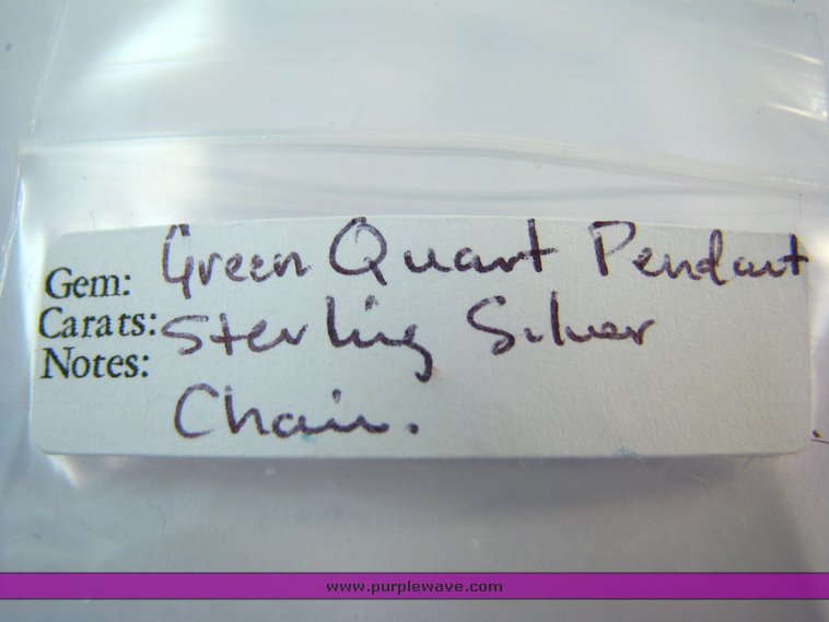 image for item 7055 Multicolor quartz pendant