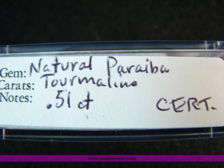 image for item 7061 Natural paraiba tourmaline