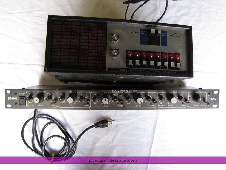 image for item 2240 radios, sirens, light bulbs