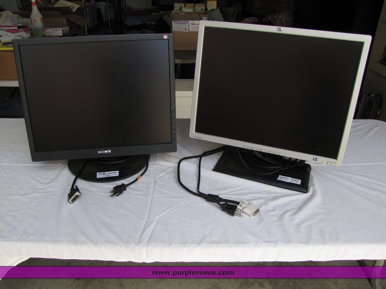 image for item 2246 (2) computer monitors