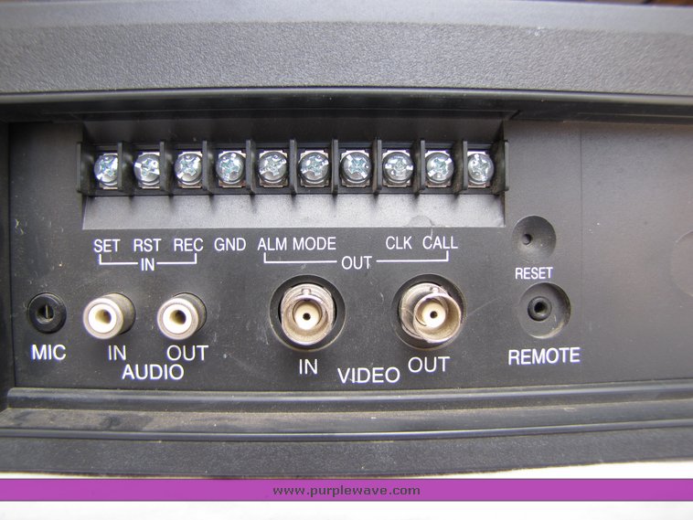 image for item 2249 (1) time lapse VCR