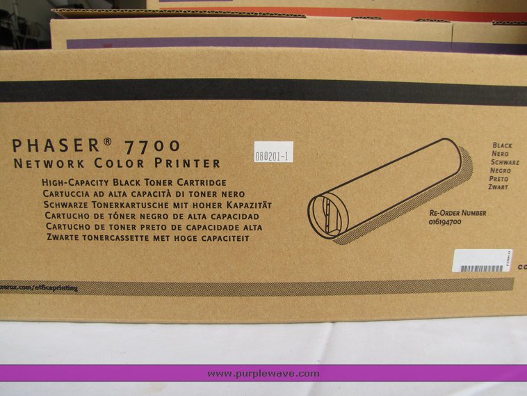 image for item 2257 Toner for Xerox Phaser 7700