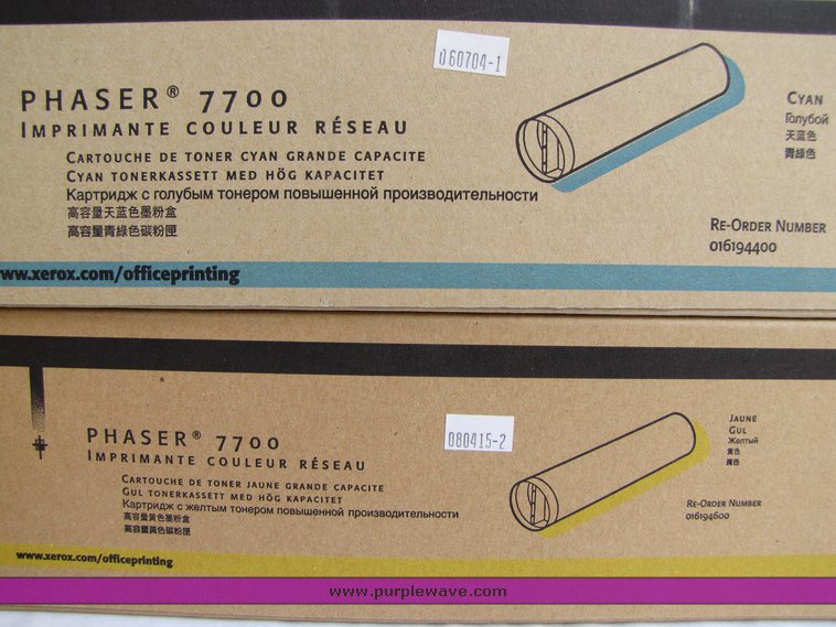 image for item 2257 Toner for Xerox Phaser 7700