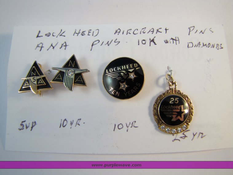 image for item 2267 (4) 10k year pins
