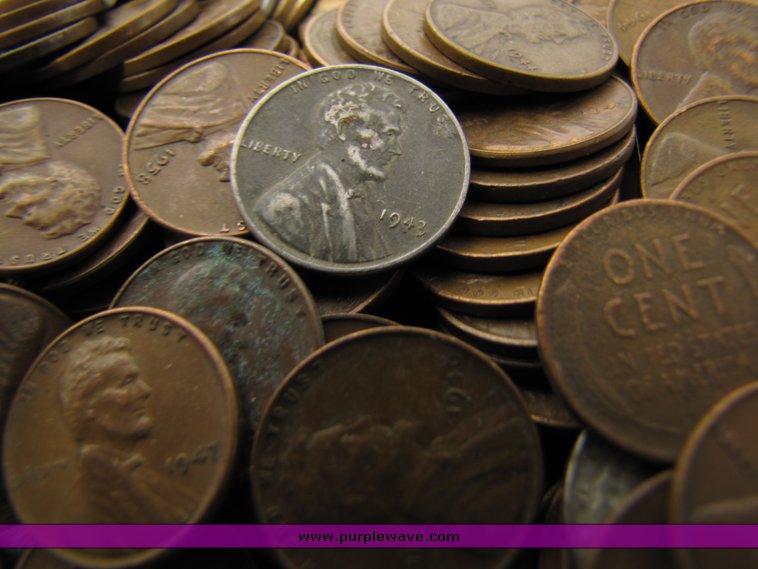 image for item 2296 Wheat Pennies;