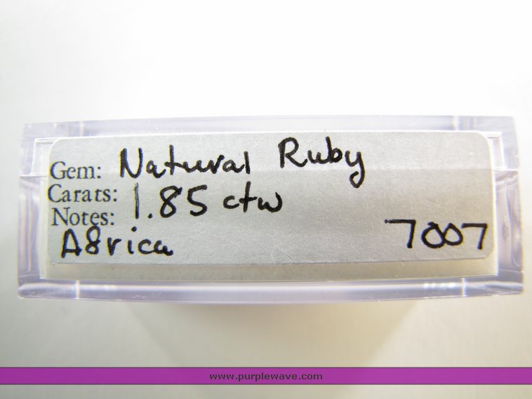 image for item 7007 (2) natural ruby