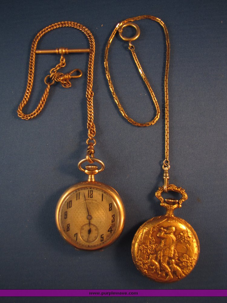 image for item 5018 (2) pocket watches