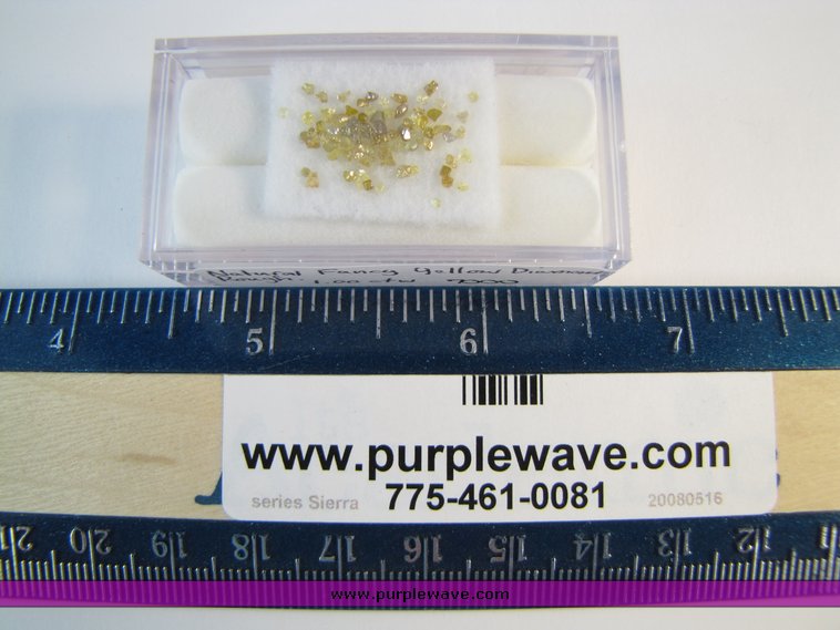 image for item 7000 Natural yellow diamonds